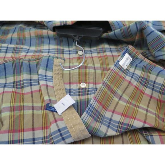 Ralph Lauren Men's Sz XL Multicolor Plaid Classic Fit Button Down L/S Shirt $110 - Picture 8 of 8